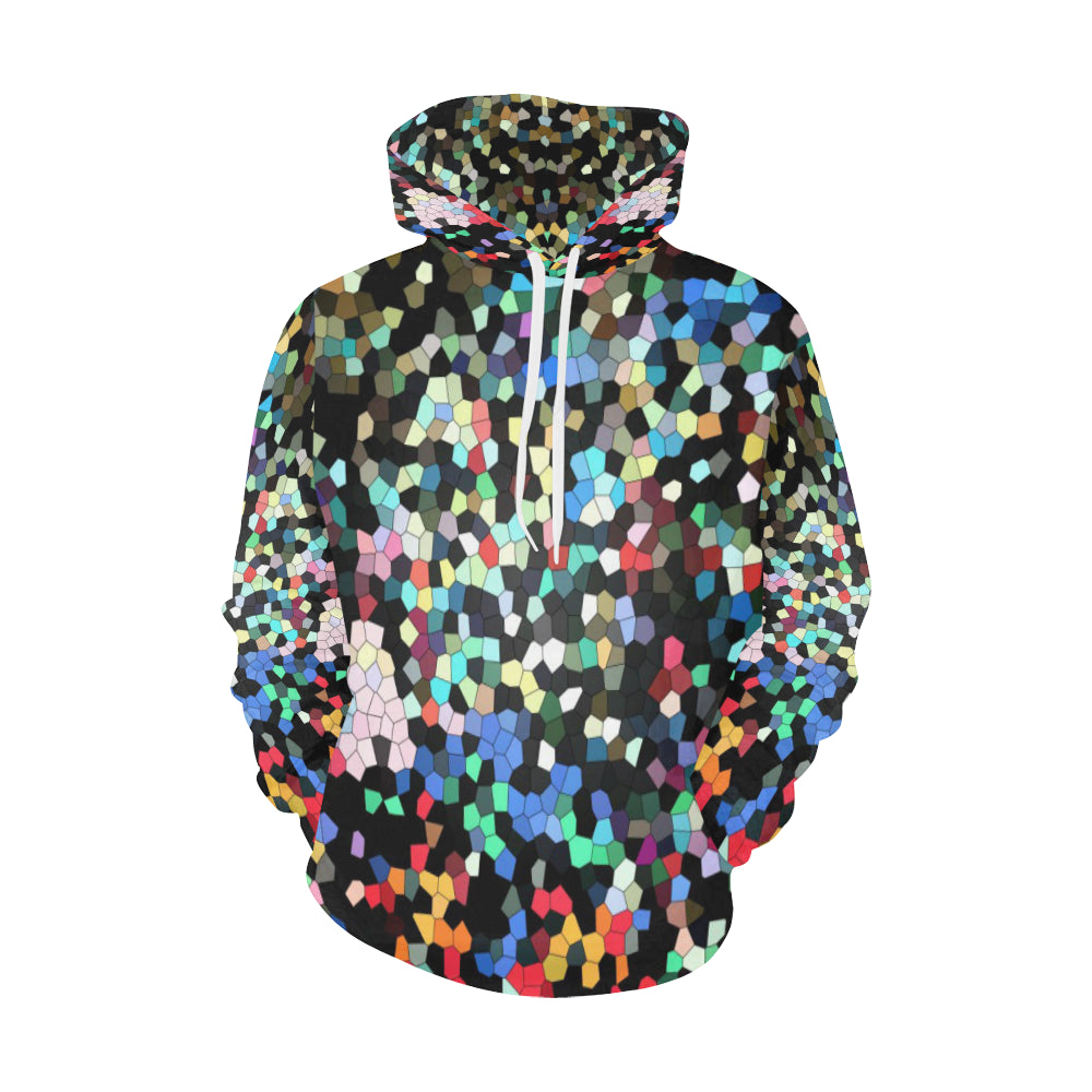 Holiday Paisley Mosaic All Over Print Hoodie for Men/Large Size (USA Size) (Model H13)