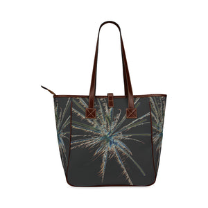 Fireworks Star Glowing Classic Tote Bag (Model 1644)
