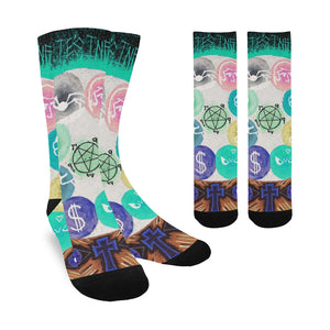 Dante's Inferno Reverse Trouser Socks (For Men)