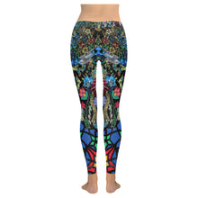Load image into Gallery viewer, Holiday Paisley Low Rise Leggings (Invisible Stitch) (Model L05)