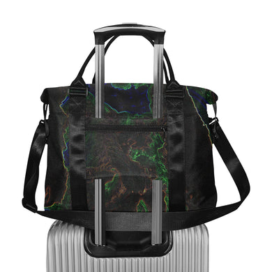 Sea of Flames Glowing Large Capacity Duffle Bag (Model 1715)