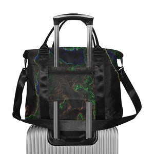 Sea of Flames Glowing Large Capacity Duffle Bag (Model 1715)