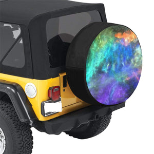 Splash of Color Negative 34 Inch Spare Tire Cover