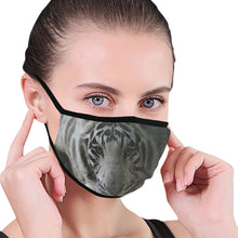 Load image into Gallery viewer, White Tiger Mouth Mask (Pack of 3)