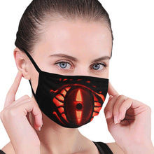 Load image into Gallery viewer, Eye of Pumpkin Mouth Mask