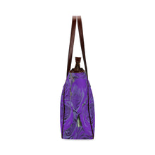 Load image into Gallery viewer, Rose Bouquet Flower Purple Classic Tote Bag (Model 1644)