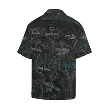 Load image into Gallery viewer, Painted Skulls Glowing Hawaiian Shirt (Model T58)