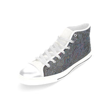 Load image into Gallery viewer, I Spy Paisley Glowing Women&#39;s Classic High Top Canvas Shoes (Model 017)