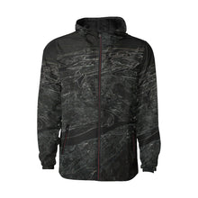 Load image into Gallery viewer, Aerial Flowing Glowing All Over Print Quilted Windbreaker for Men (Model H35)