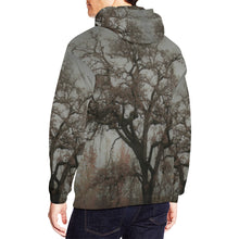 Load image into Gallery viewer, Spooky Tree All Over Print Hoodie for Men/Large Size (USA Size) (Model H13)