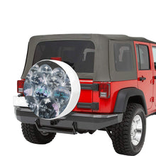 Load image into Gallery viewer, Painted Skulls Negative 30 Inch Spare Tire Cover