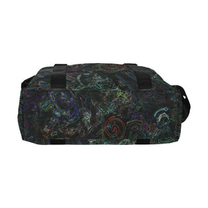 Graffiti Abstract Glowing Large Capacity Duffle Bag (Model 1715)