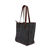 Load image into Gallery viewer, Rose Bouquet Glowing Classic Tote Bag (Model 1644)