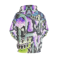 Load image into Gallery viewer, Complex Graffiti Negative All Over Print Hoodie for Men/Large Size (USA Size) (Model H13)