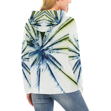 Load image into Gallery viewer, Fireworks Star Negative All Over Print Hoodie for Women (USA Size) (Model H13)