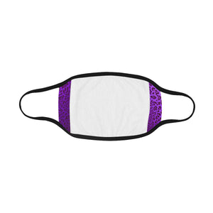 Crackle Art Purple Mouth Mask (Pack of 3)