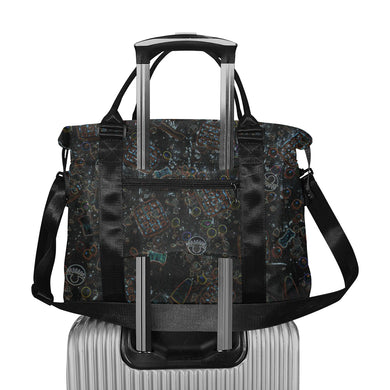Group Halloween Candy Glowing Large Capacity Duffle Bag (Model 1715)