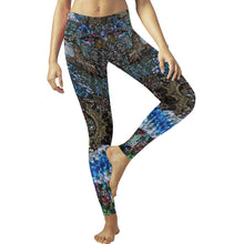 Load image into Gallery viewer, Cresent Paisley Low Rise Leggings (Invisible Stitch) (Model L05)