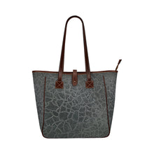 Load image into Gallery viewer, Crackle Black Classic Tote Bag (Model 1644)
