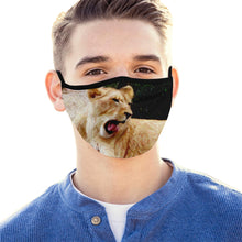 Load image into Gallery viewer, Sleepy Lioness Mouth Mask (2 Filters Included)