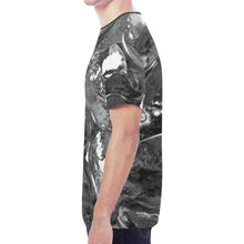 Load image into Gallery viewer, Iced Black and White New All Over Print T-shirt for Men (Model T45)