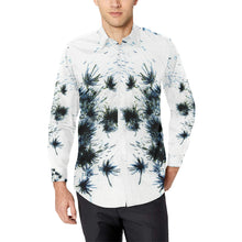 Load image into Gallery viewer, Fireworks Flower Negative Men&#39;s All Over Print Casual Dress Shirt (Model T61)