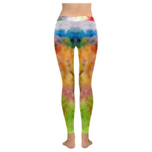 Load image into Gallery viewer, Splash of Color Low Rise Leggings (Invisible Stitch) (Model L05)
