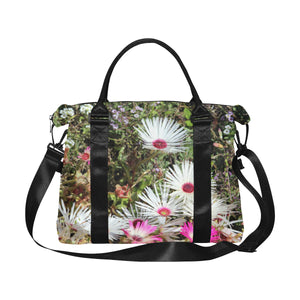 Livingstone Daisy Flower Large Capacity Duffle Bag (Model 1715)