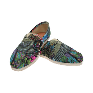 Paisley Power Unisex Classic Canvas Slip-On (Model 1206)