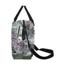 Load image into Gallery viewer, Blooming Boots Flower Reverse Large Capacity Duffle Bag (Model 1715)