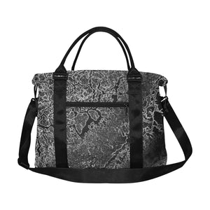 Crackle Multitone Glowing Large Capacity Duffle Bag (Model 1715)