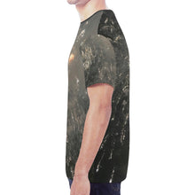 Load image into Gallery viewer, Fireworks Black New All Over Print T-shirt for Men (Model T45)