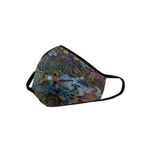 Load image into Gallery viewer, Paisley Matters Mouth Mask in One Piece (2 Filters Included) (Model M02)