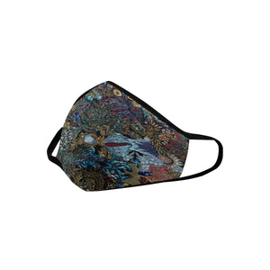 Paisley Matters Mouth Mask in One Piece (2 Filters Included) (Model M02)