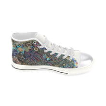 Load image into Gallery viewer, I Spy Paisley Women&#39;s Classic High Top Canvas Shoes (Model 017)
