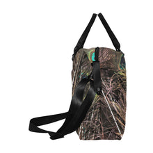 Load image into Gallery viewer, Peacock Feathers Large Capacity Duffle Bag (Model 1715)