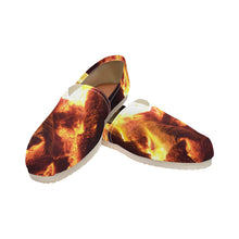 Load image into Gallery viewer, Sea of Flames Unisex Classic Canvas Slip-On (Model 1206)