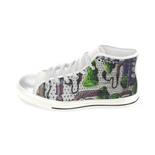 Load image into Gallery viewer, Complex Graffiti Women&#39;s Classic High Top Canvas Shoes (Model 017)