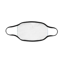 Load image into Gallery viewer, Graffiti Abstract Blue Mouth Mask in One Piece (2 Filters Included) (Model M02)