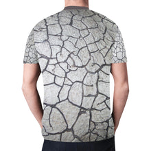Load image into Gallery viewer, Crackle New All Over Print T-shirt for Men (Model T45)
