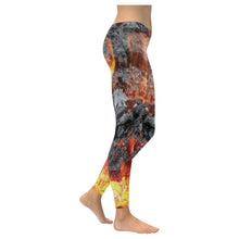 Load image into Gallery viewer, Add Fuel to the Flames Low Rise Leggings (Invisible Stitch) (Model L05)