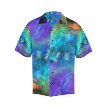 Load image into Gallery viewer, Splash of Color Negative Hawaiian Shirt (Model T58)