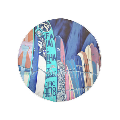 Surfboards Blue 32 Inch Spare Tire Cover