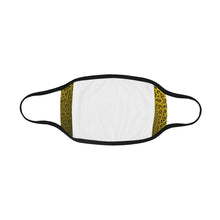 Load image into Gallery viewer, Crackle Art Yellow Mouth Mask (2 Filters Included)
