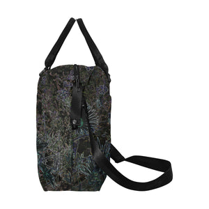 Livingstone Daisy Flower Glowing Large Capacity Duffle Bag (Model 1715)