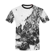Load image into Gallery viewer, Flames Outline All Over Print T-Shirt for Men (USA Size) (Model T40)