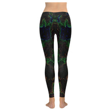 Load image into Gallery viewer, Sea of Flames Glowing Low Rise Leggings (Invisible Stitch) (Model L05)