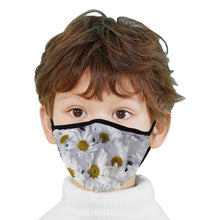 Load image into Gallery viewer, Daisies Flower Mouth Mask (2 Filters Included)