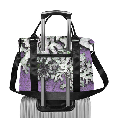Moss Purple Large Capacity Duffle Bag (Model 1715)