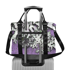 Moss Purple Large Capacity Duffle Bag (Model 1715)